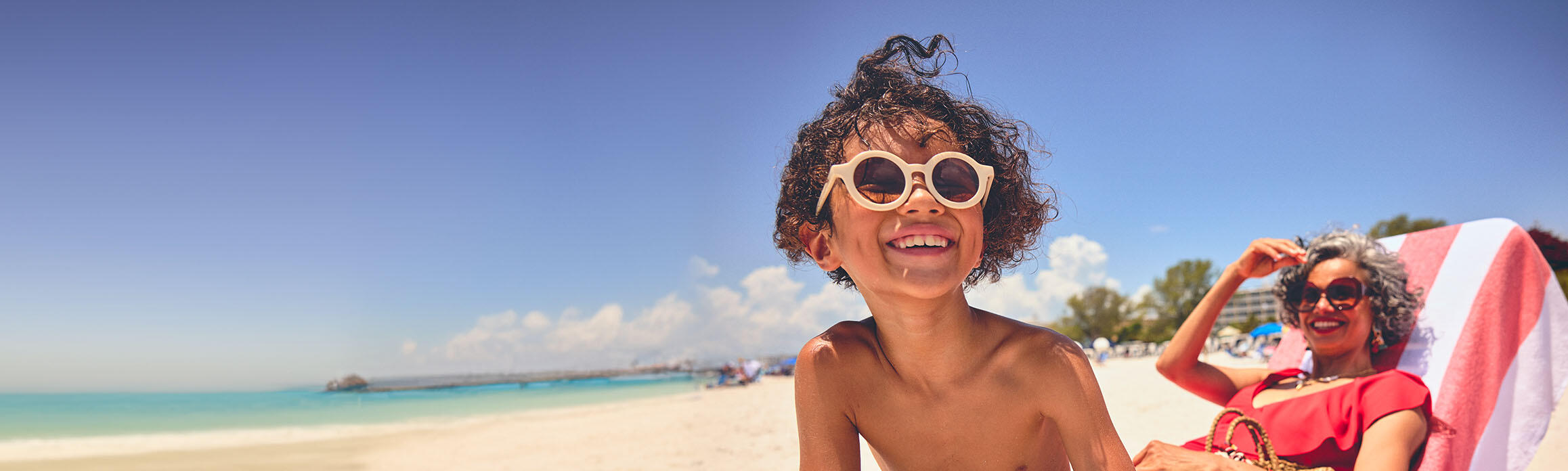 Boy on the beach